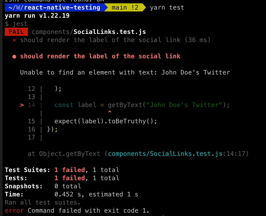 react-native-testing-test-1-fail