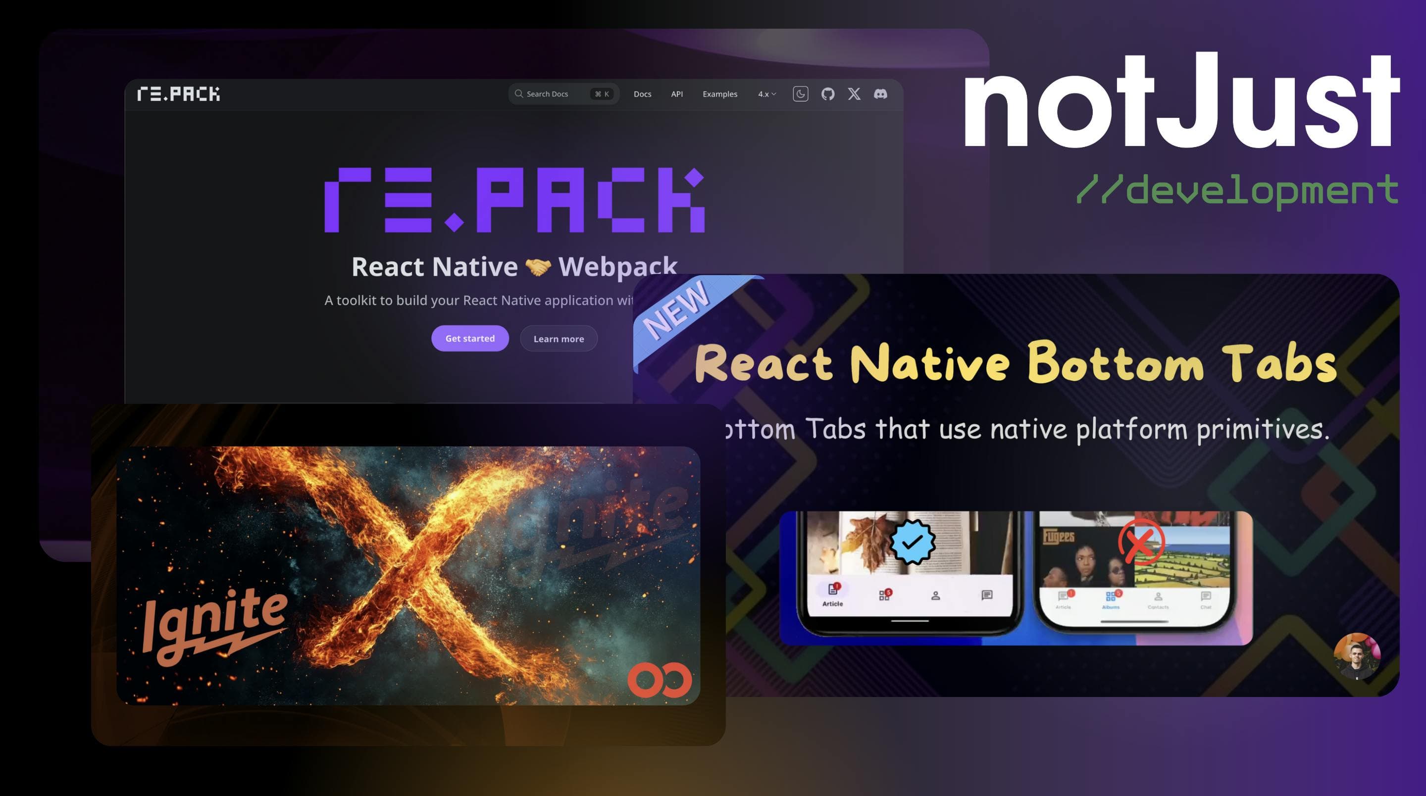 React Native 0.76, Ignite X, Native Bottom Tabs and other news