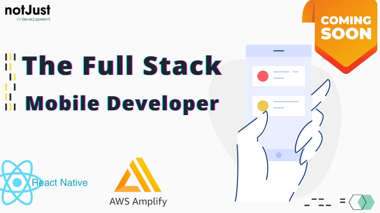 The launch date announcement for the Full Stack Mobile Developer course!