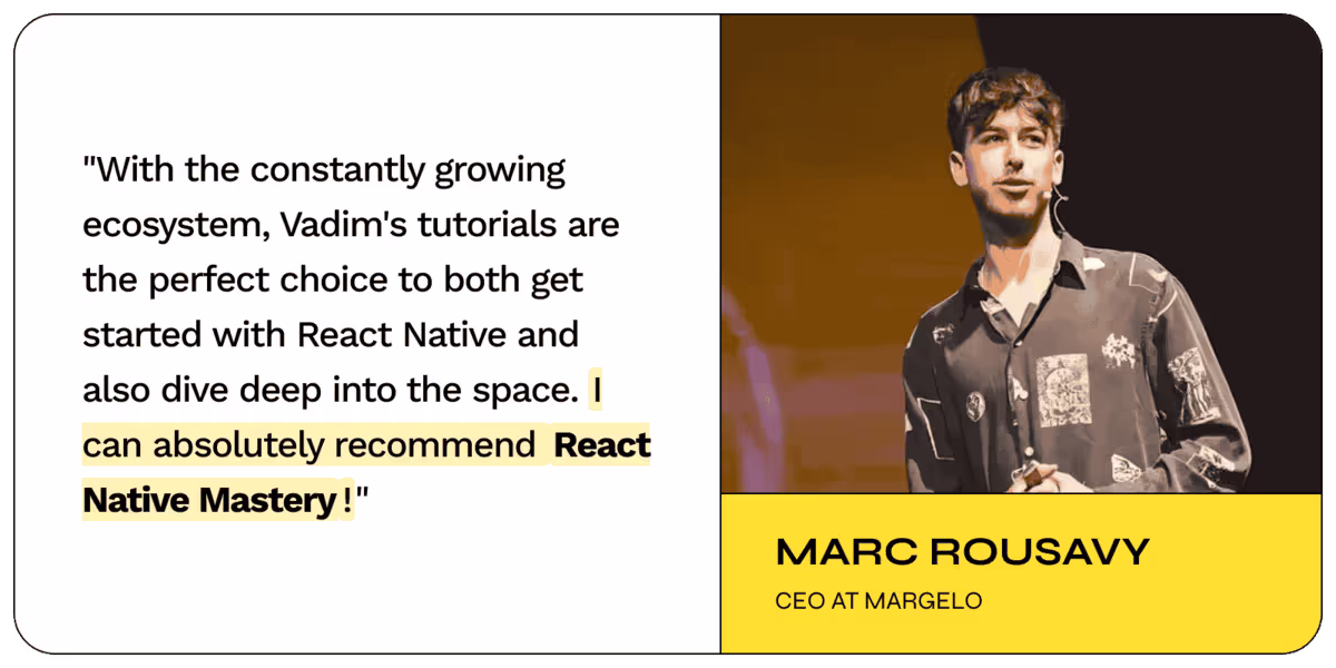 Review by Marc Rousavy