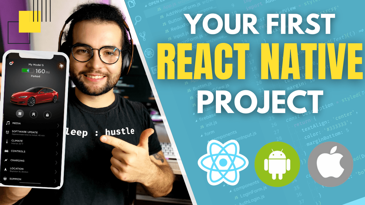 Tutorial for Beginners: React Native Tesla Clone