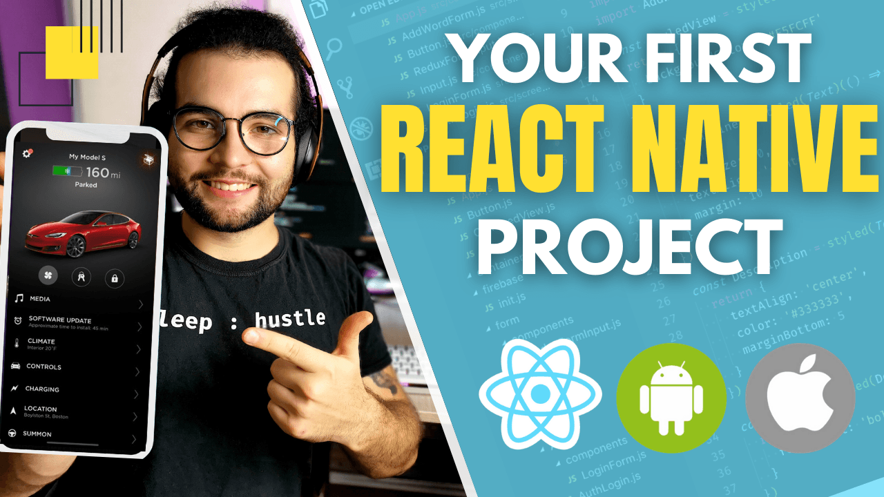 React Native Tesla Clone