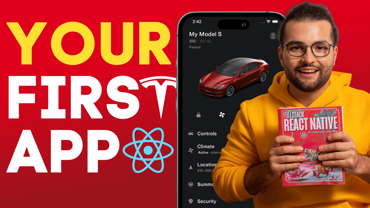 Build Your First App: Tesla Clone with React Native